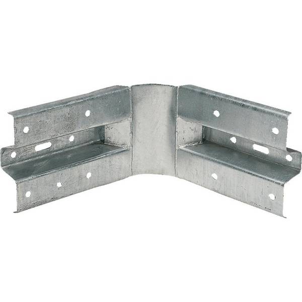 90°-Innenwinkel für Stahlschutzplanke Typ B, SL 520mm