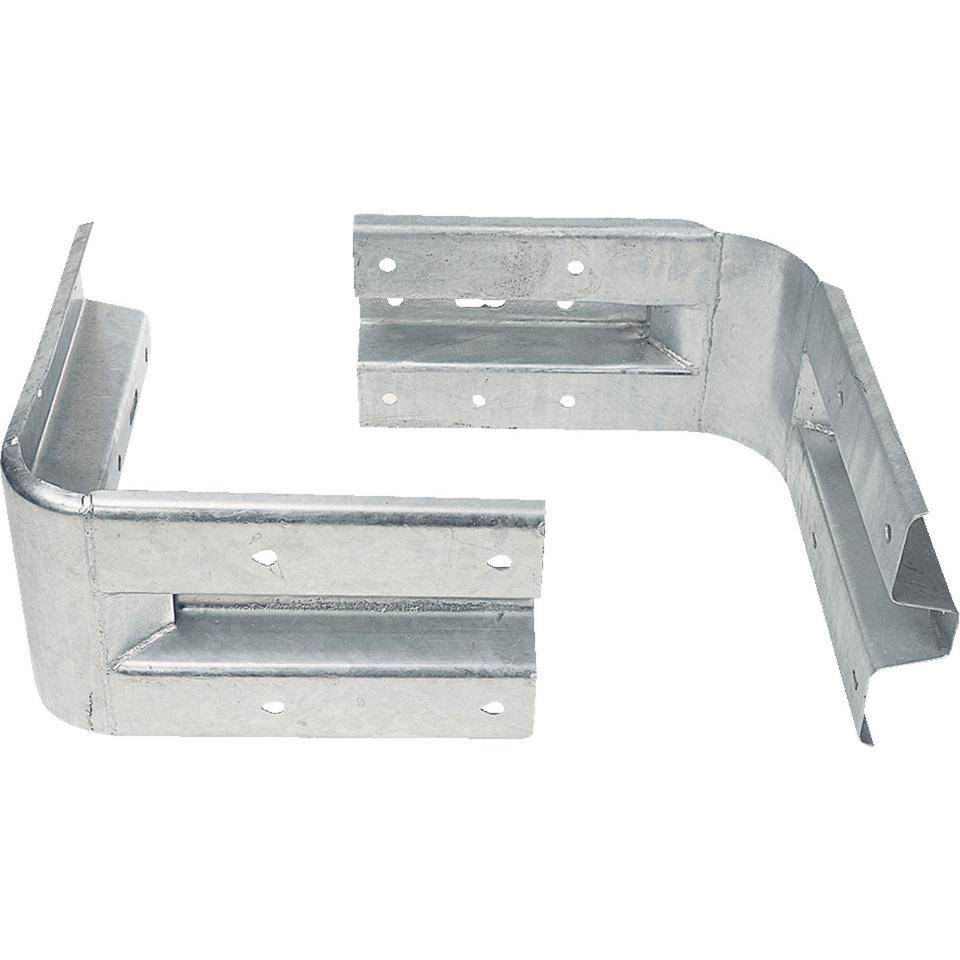 90°-Innenwinkel für Stahlschutzplanke Typ B, SL 520mm-1