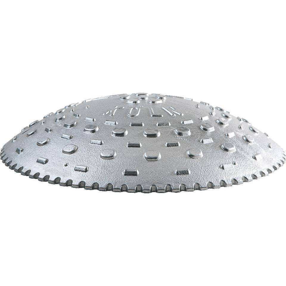 Tempo-Stopp-Nägel Kölner Teller, Aluguss, 60mm, Ø 300mm, zur Befestigung ist ein Zweikomponentenkleber erforderlich-0