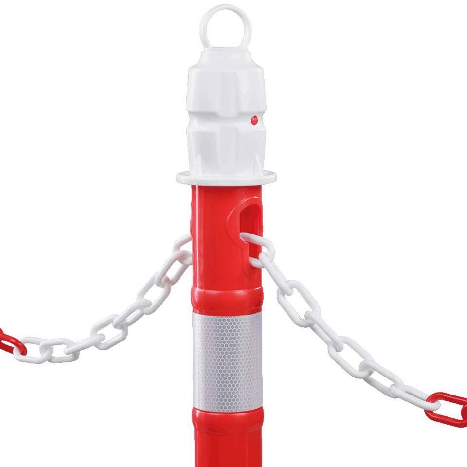 Einzelkettenständer MegaMAX inklusive Fuß, Polypropylen, H 1200mm-1