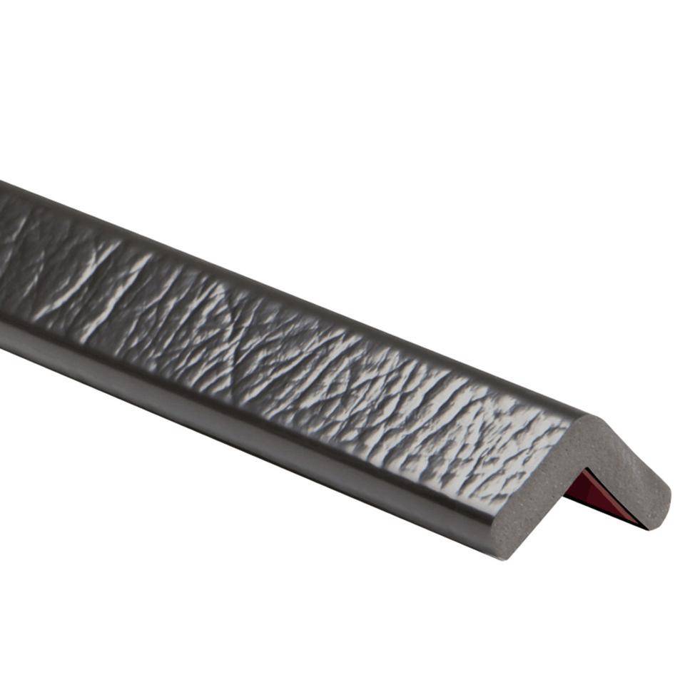 Knuffi Eckschutzprofil Typ E, magnetisch, schwarz, 1m-0