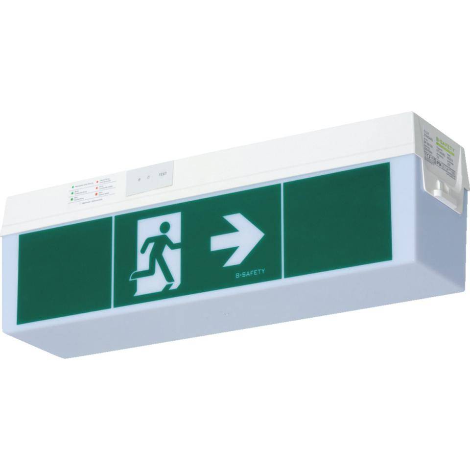 Rettungszeichen-/Sicherheitsleuchte C-LUX Standard,Wand-/Deckenm.,358x112x88mm-0