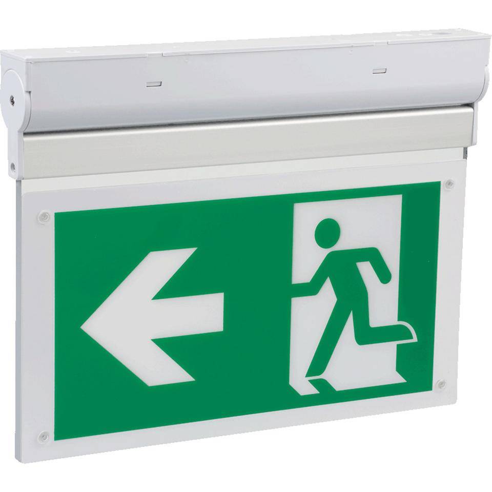 b-lite LED-Rettungsleuchte L-Lux Standard ECO,manuelle Testfunktiion, 307x232x35mm-0