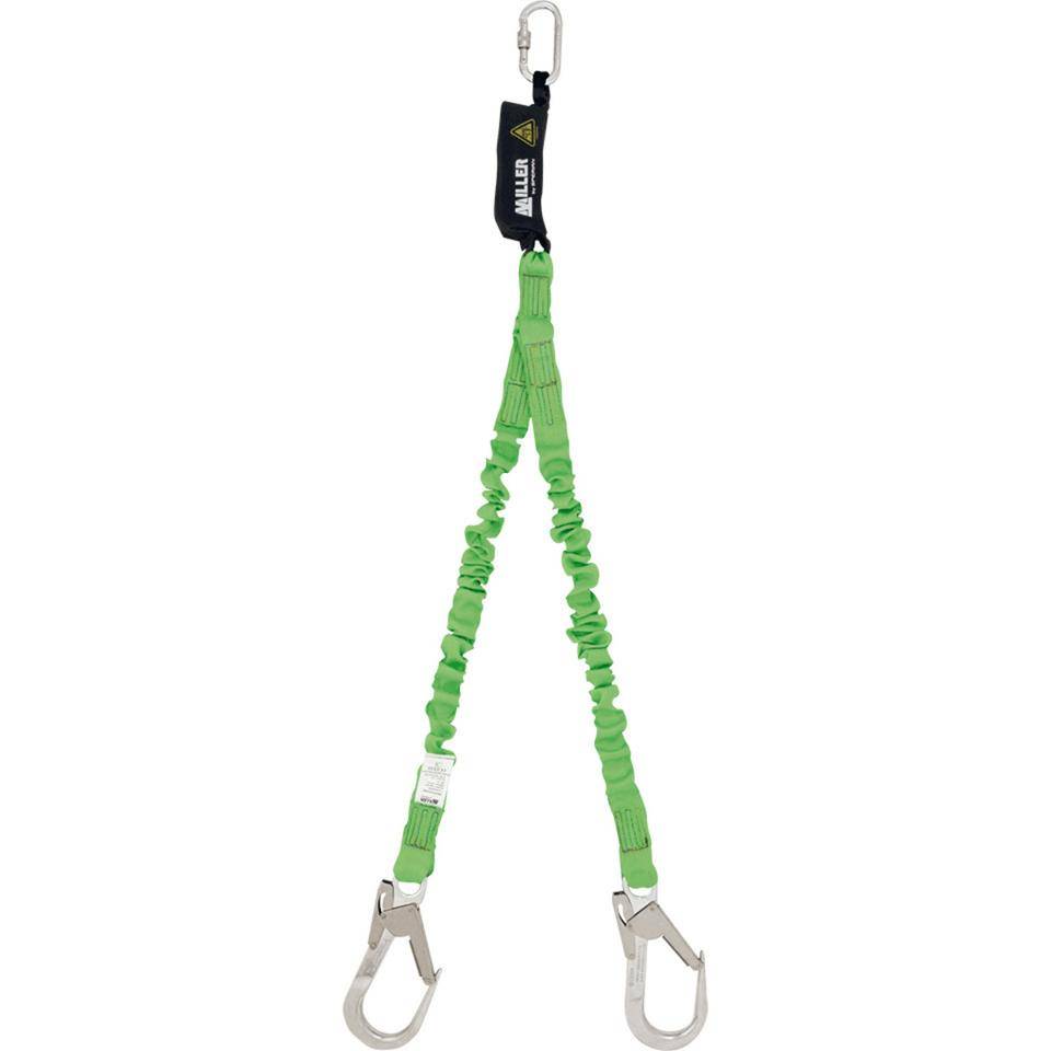 MILLER Verbindungsmittel Twin Manyard®Edge, EN 354 und EN 355, Polyester, 2 m-0
