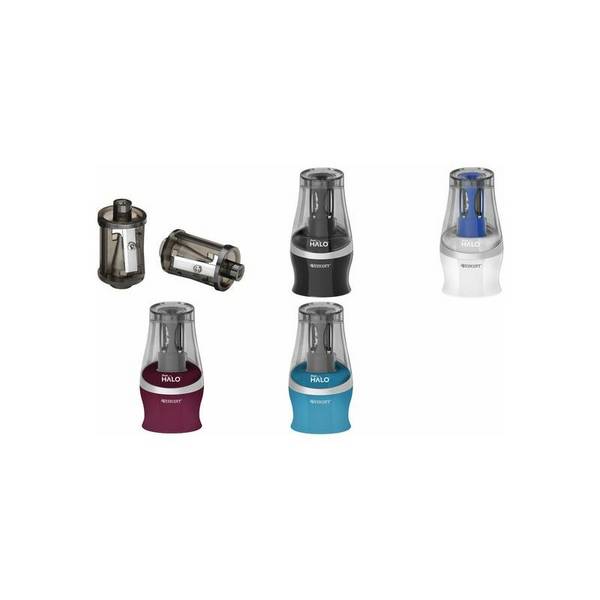 WESTCOTT - elektrischer Anspitzer brombeer/transparent