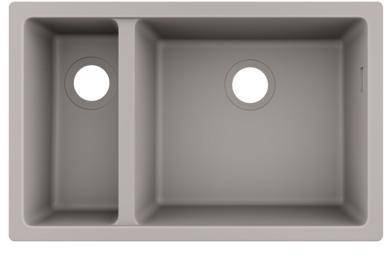 HG Unterbauspüle 180/450 S510-U635 betongrau