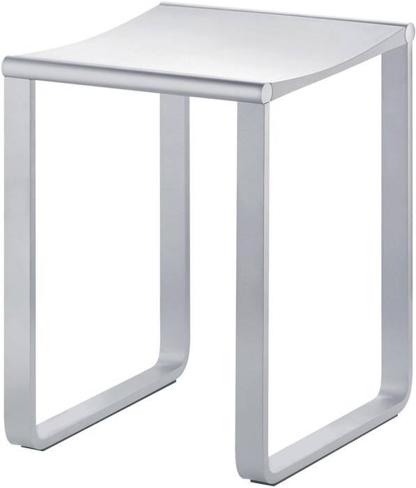 Keuco Plan Badhocker, Silber eloxiert/Lichtgrau, 14982170038-0
