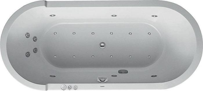 Duravit Oval-Whirlwanne STARCK 170 l 180x80 we 2 RS Combi-System P-1