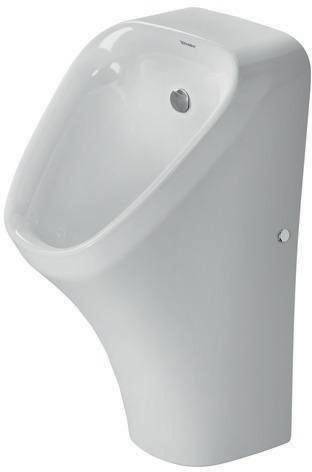 Duravit Urinal DURASTYLE RIMLESS 300x340mm Zul v hint o Fliege HG weiß
