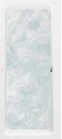 VB Badewanne Subway 1600x700x445mm re-eckig m. Sys CC TP2 MT Weiß Alpin-1