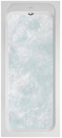 V&B Whirlpoolsystem ARCHITECTURA m BW R-eck 170x75 Tech. Pos 1 we-1