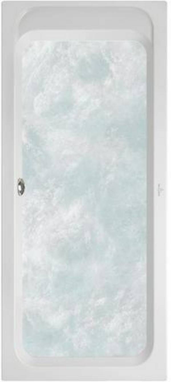 V&B Whirlpoolsystem ARCHITECTURA m BW R-eck 180x80 Tech. Pos 2 we