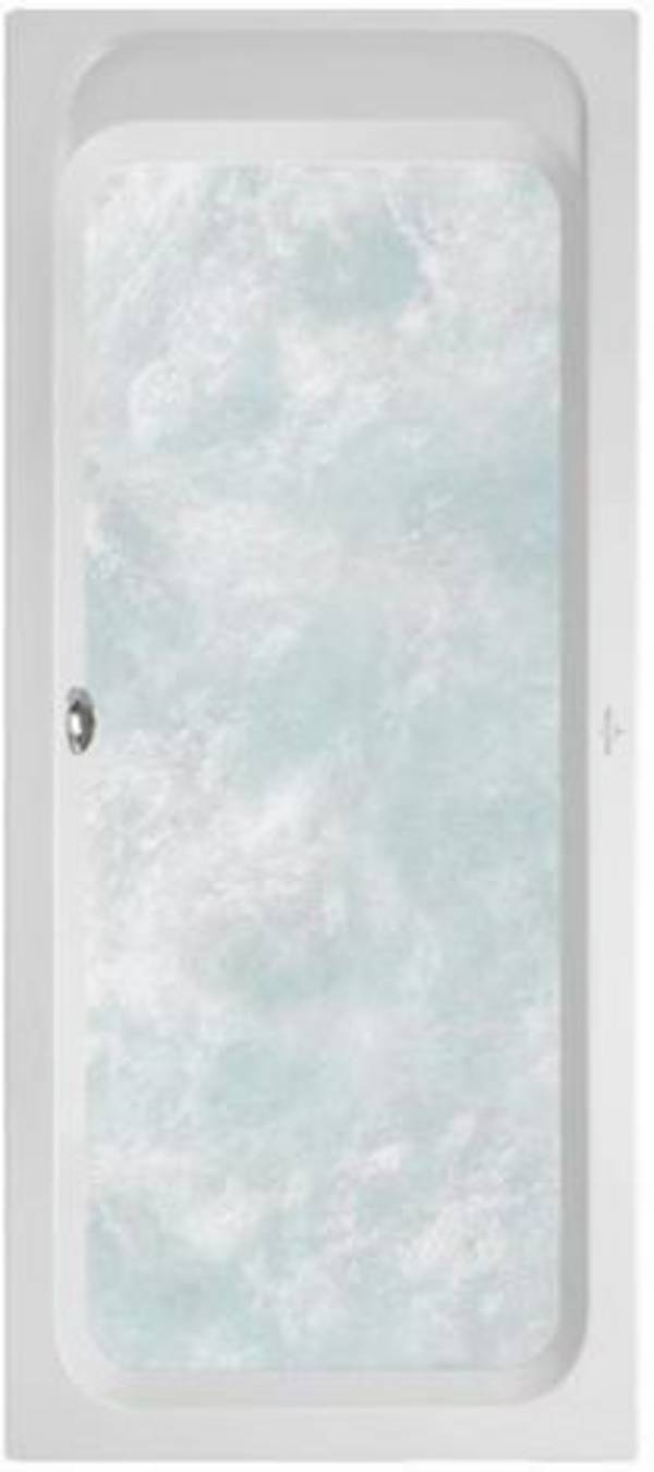 V&B Whirlpoolsystem ARCHITECTURA m BW R-eck 180x80 Tech. Pos 1 we