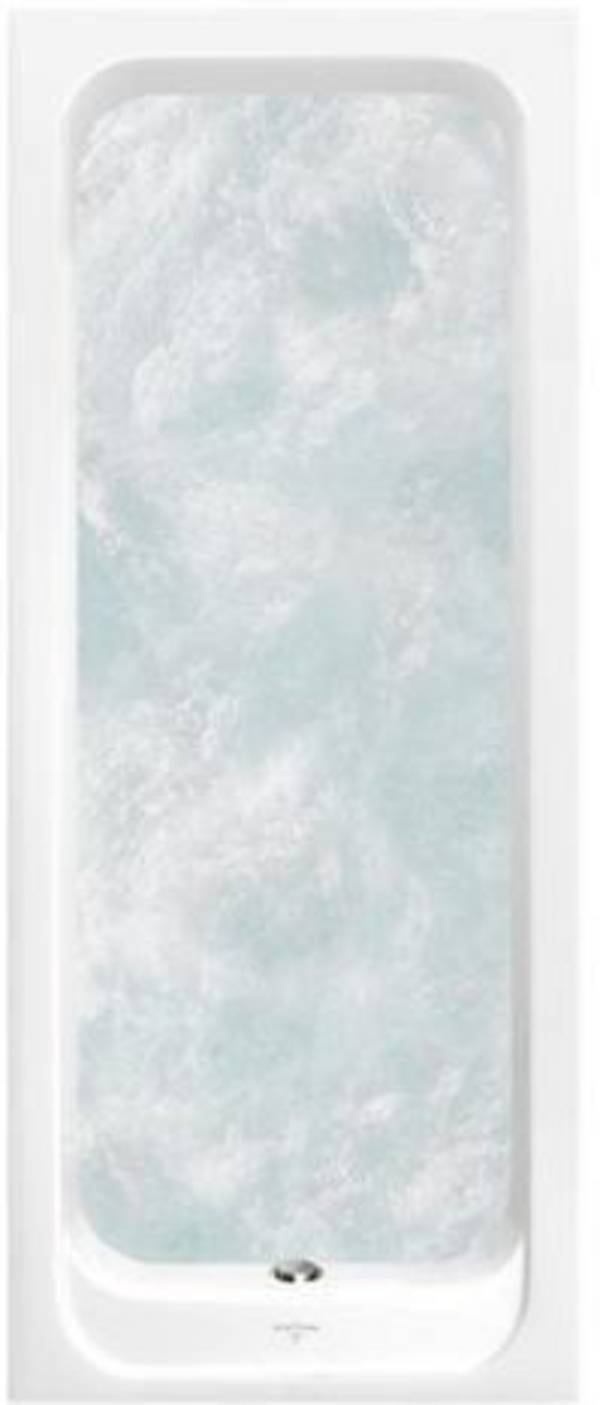 V&B Whirlpoolsystem ARCHITECTURA m BW R-eck 160x70 Tech. Pos 1 we