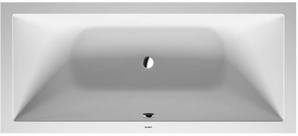 DURAVIT Badewanne DuraSquare 1800x800mm Einbauvers., weiß