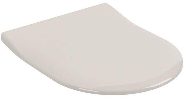 Villeroy & Boch WC-Sitz SlimSeat Subway 2.0 374x439x43mm Oval SoftClosing QuickRelease Pergamon-1
