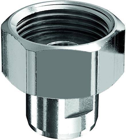 SCHELL Wasserzähler-Verschraubung Plombiervorr., 3/8Zoll Abgang, 3/4ZollIG,chrom-1