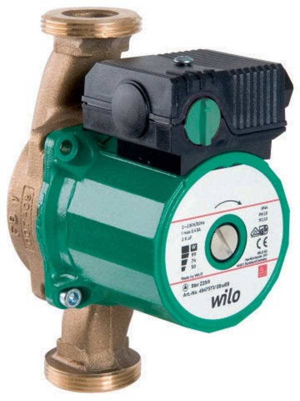 Wilo Standardpumpe Star-Z Typ 25/6-3, Rp 1Zoll, 180mm Typ 25/6-3, Rp