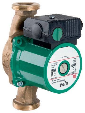Wilo Standardpumpe Star-Z Typ 25/6-3, Rp 1Zoll, 180mm Typ 25/6-3, Rp-1