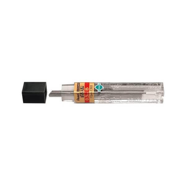 Pentel Druckbleistift-Mine HI-POLYMER SUPER, Härtegrad: B