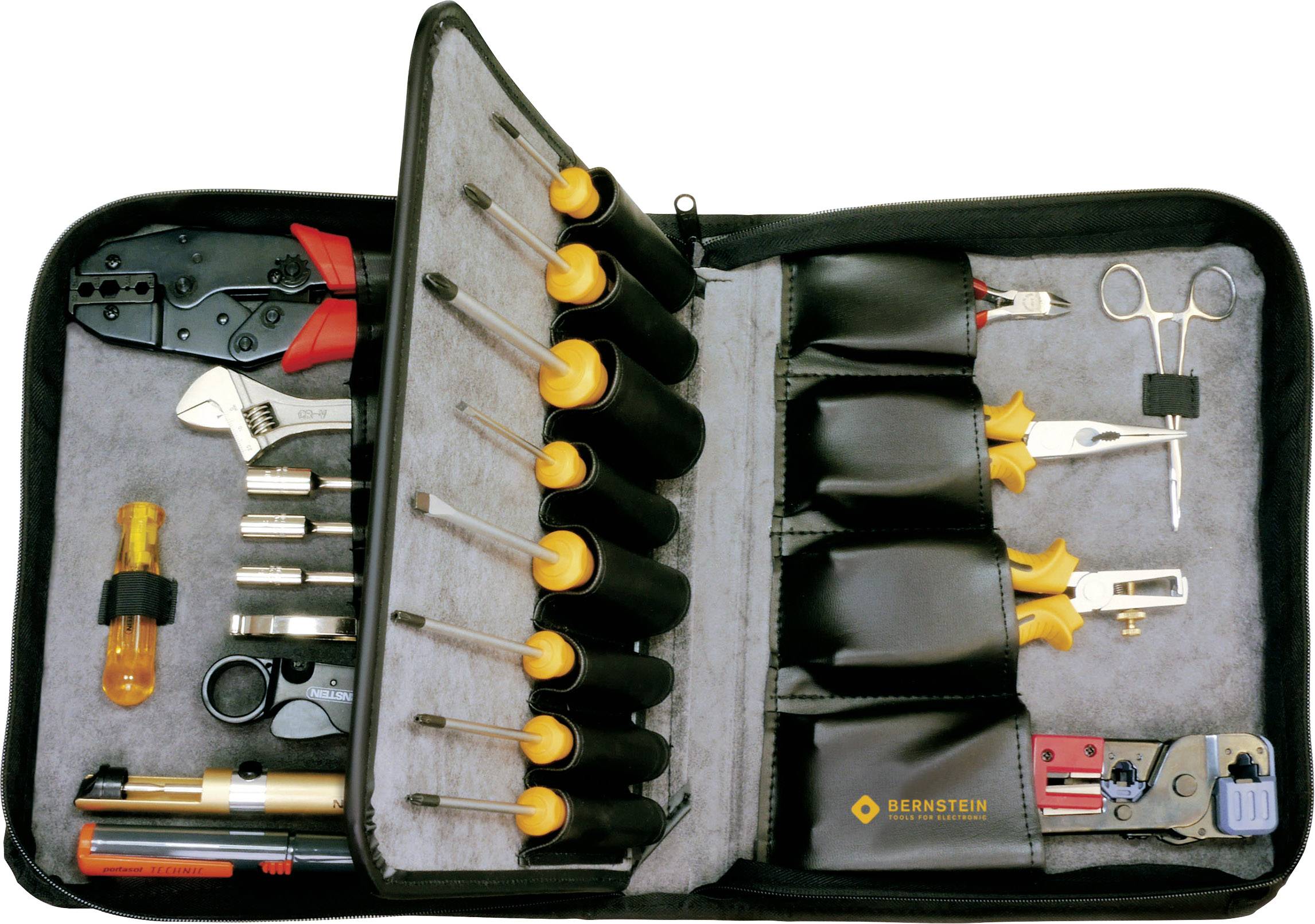 BERNSTEIN 2701 NETWORK Elektriker Werkzeugtasche unbestückt (L x B x H) 320 x 250 x 100 mm