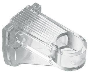 KLUDI 83012721-00 Wandhalter f Logo-Wandstange transparent-1