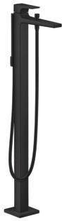 Hansgrohe Metropol Einhebel-Wannenmischer bodenstehend, 20l/min, Hebelgriff, Mattschwarz