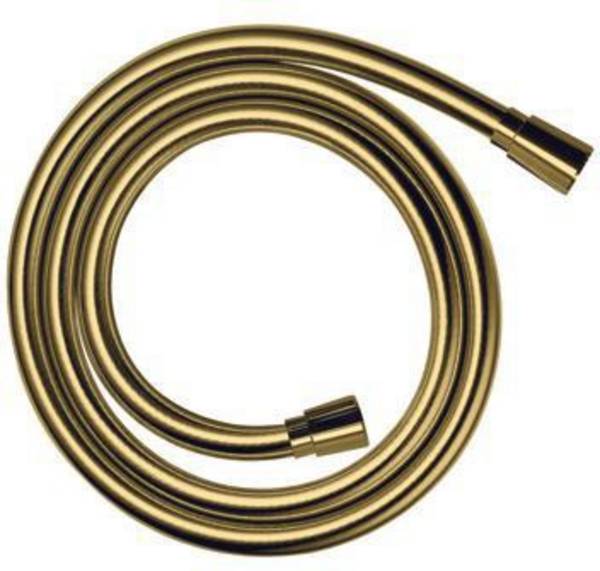 Hansgrohe Isiflex Brauseschlauch 160cm, Polished Gold Optic