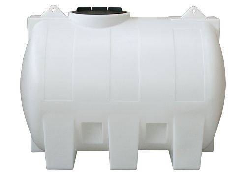 Horizontaltank aus Polyethylen (PE), 1000 Liter Volumen, natur-transparent-0