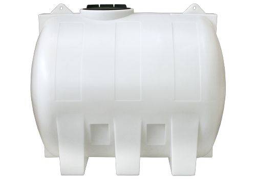 Horizontaltank aus Polyethylen (PE), 3000 Liter Volumen, natur-transparent-0