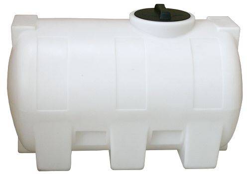 Horizontaltank aus Polyethylen (PE), 500 Liter Volumen, natur-transparent-0