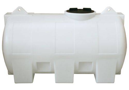 Horizontaltank aus Polyethylen (PE), 750 Liter Volumen, natur-transparent-0