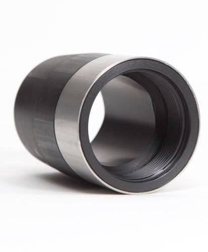 Stutzen R 2" innen, 100 mm, schwarz-0