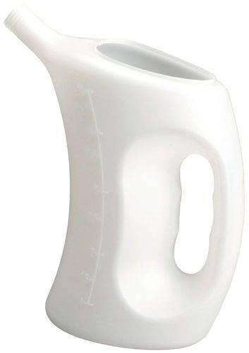 Abfüllkanne aus Polyethylen (PE), 5 Liter Volumen, transparent-1