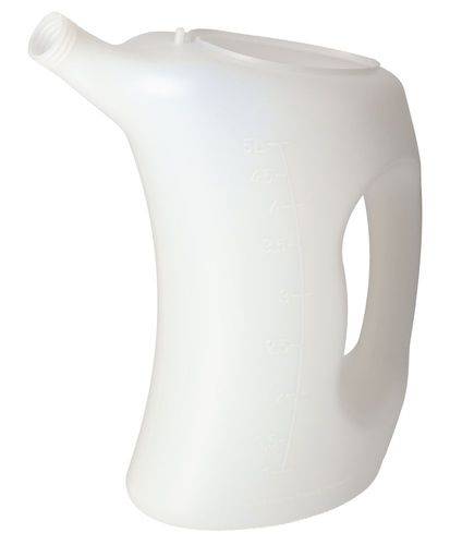 Abfüllkanne aus Polyethylen (PE), 5 Liter Volumen, transparent-4