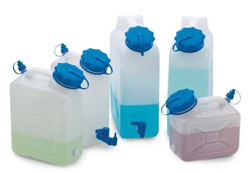 Weithalskanister, 20 Liter Volumen, mit Gewindestutzen-1