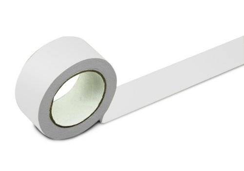 Bodenmarkierband, 50 mm breit, weiß, 2 Rollen-0