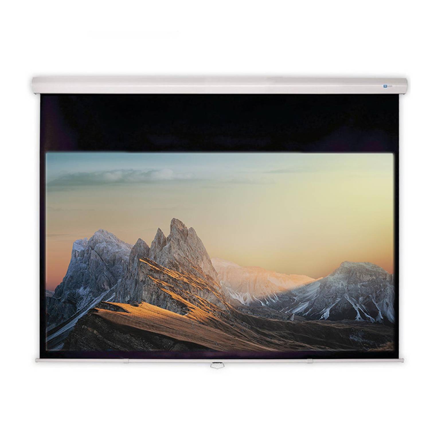 DELUXX Advanced Rolloleinwand Slowmotion 4:3 Mattweiss Polaro 270x203 cm-0