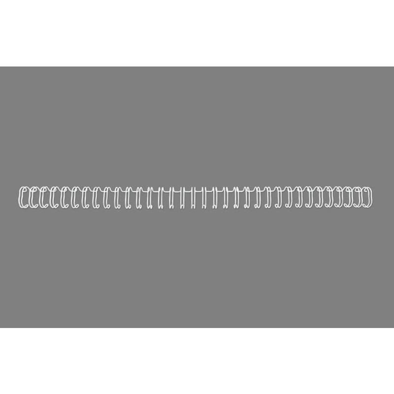 GBC Drahtbinderücken WireBind, A4, 34 Ringe, 6 mm, weiß-0