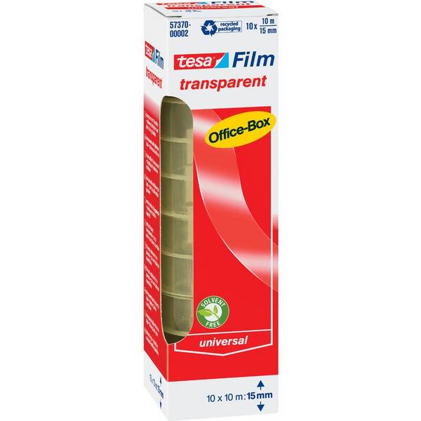 tesa Film, transparent, 15 mm x 10 m