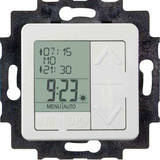OPUS® 1 Rollladen-Zeitschaltuhr reinweiß-1