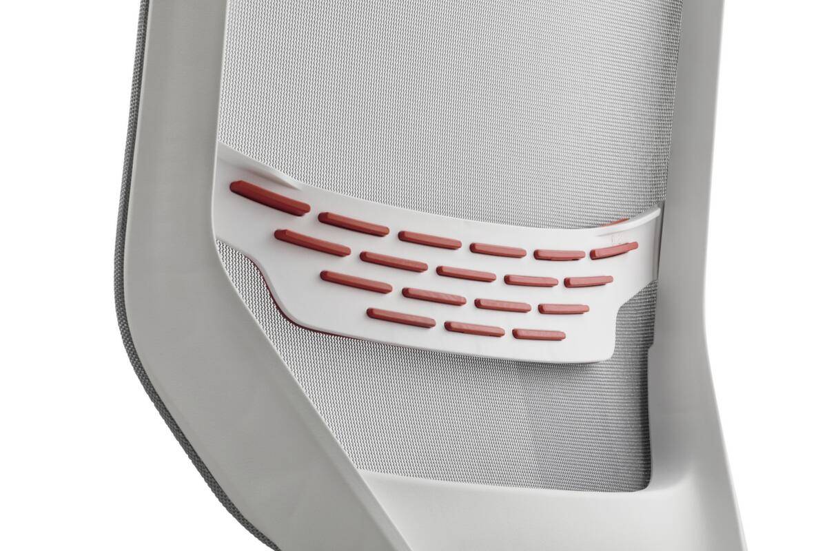 Lumbalpad,rot,m. Softpolsterung