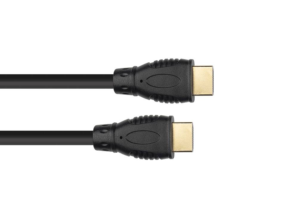 Good Connections® Anschlusskabel HDMI 2.0b, 4K / UHD @60Hz, 18 Gbit/s, vergoldete Kontakte, schwarz, 2m-1