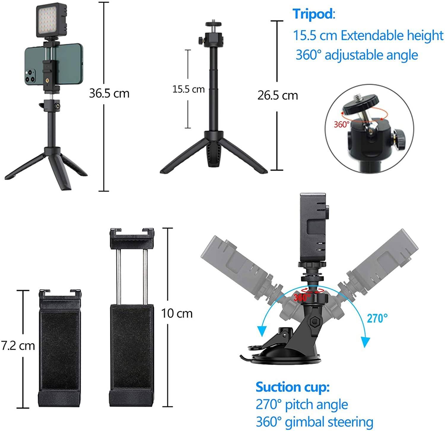 ProStream VL21 LED Lichtset für Videokonferenzen und Livestreams-3