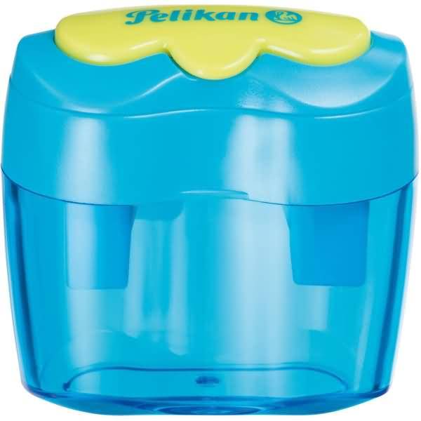 Doppeldosenspitzer Flower AF blau 40x48x40mm-0