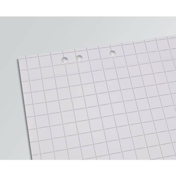 Flipchart-Block perforiert kariert 80g 680x990mm VE=5 Blocks a 20 Blatt-3