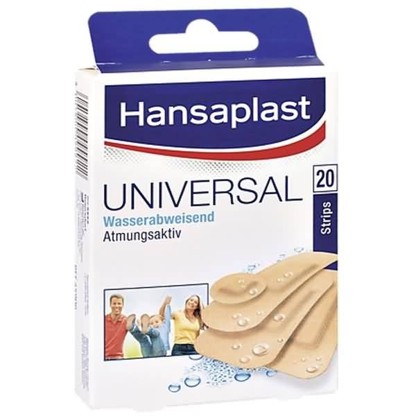 Hansaplast UNIVERSAL Strips 1009266 4Größen 20 St./Pack.-1