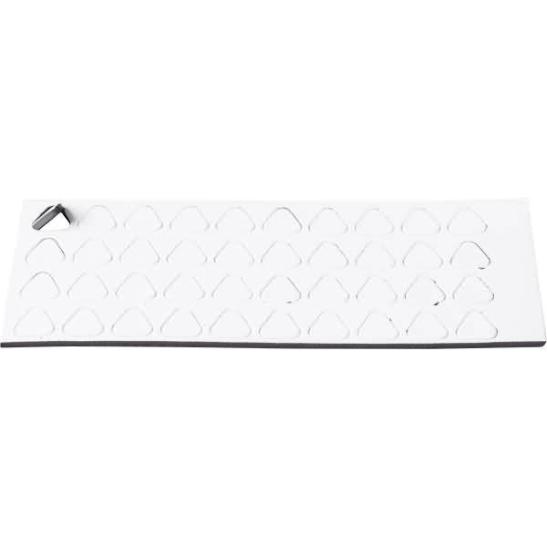Magnetische Symbole Dreieck 9x9mm VE=40 Stück weiß-0