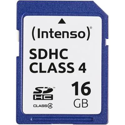 Intenso 16GB SDHC Class 4 Secure Digital Card