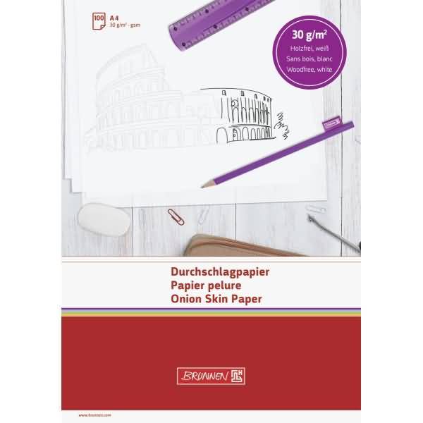 Durchschlagpapier A4 30g/qm VE=100 Blatt-0